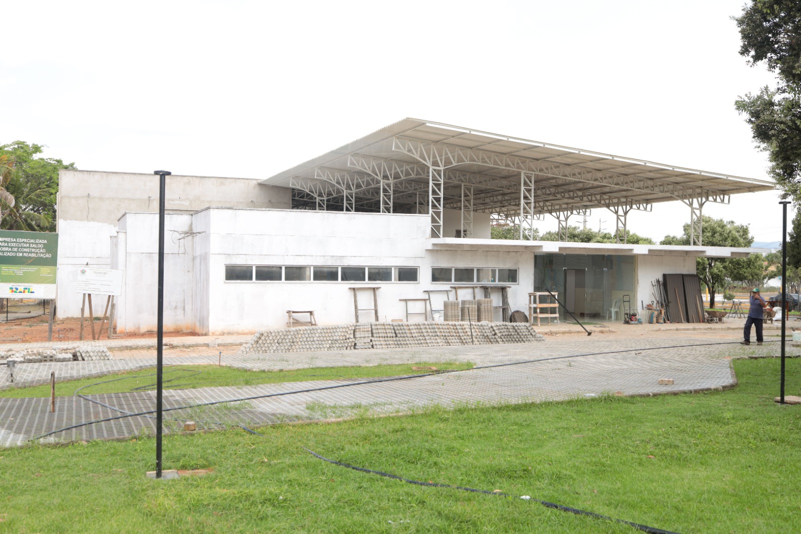 Obra do Centro Especializado de Reabilitação (CER III) está 86% concluída