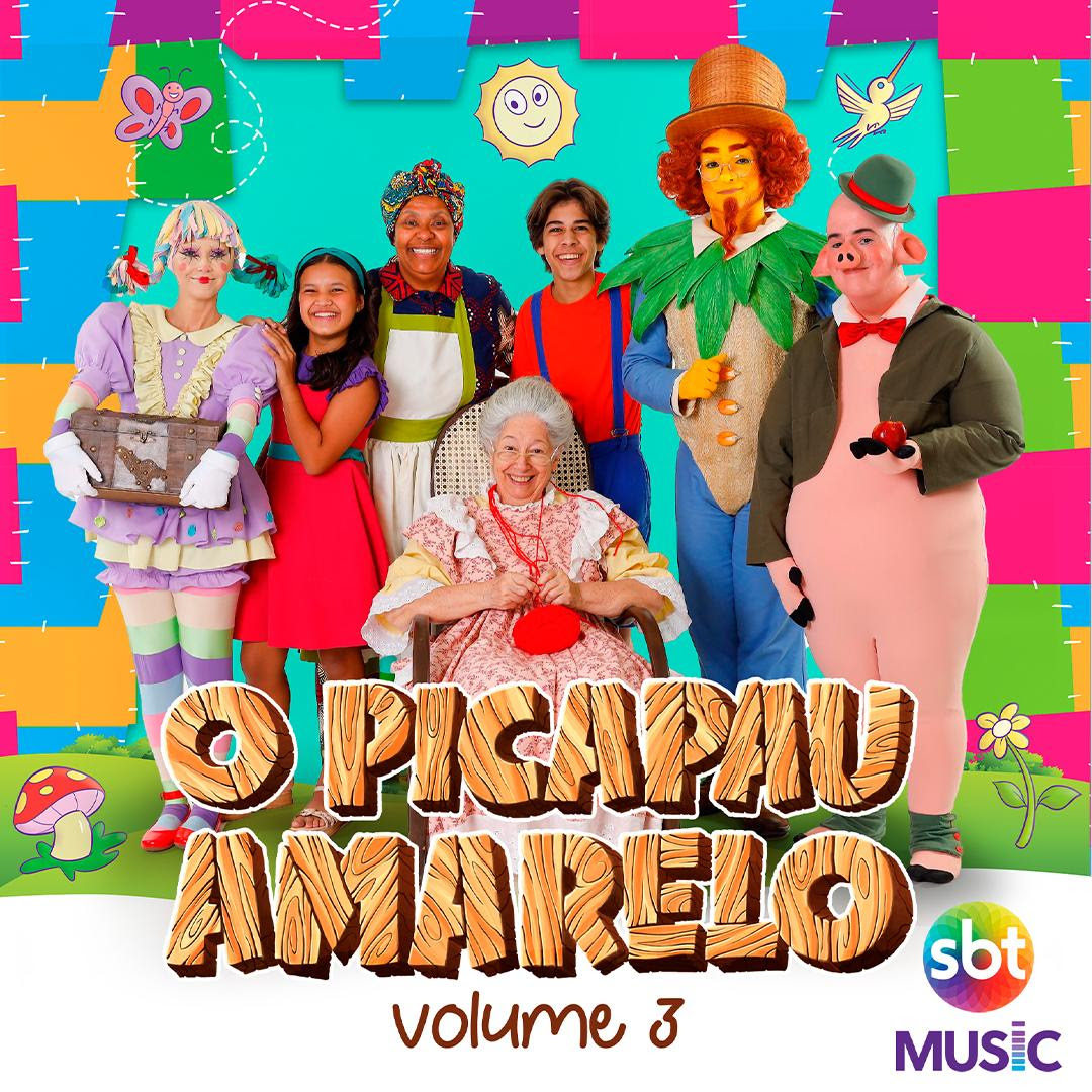 Nova trilha sonora de “O Picapau Amarelo – Volume 3” já está disponível em todas as plataformas