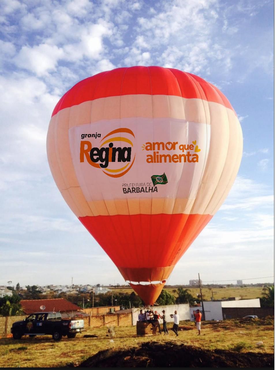 Prefeitura de Barbalha realiza ação de balonismo em parceria com a Granja Regina