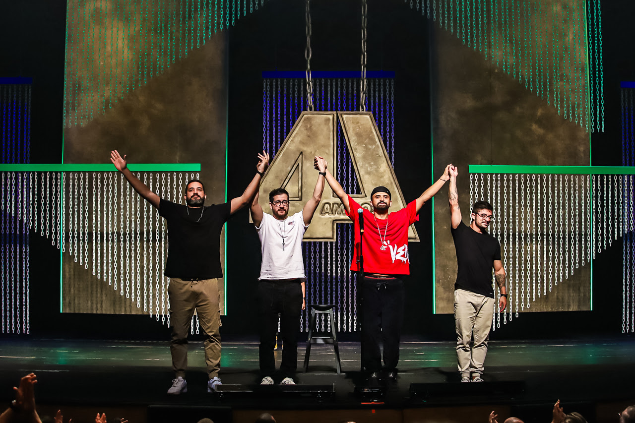 4 Amigos confirma show inédito em Natal, Recife e Fortaleza
