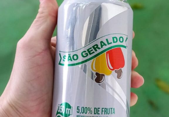 Cajuína São Geraldo Zero Açúcar já está disponível nos supermercados