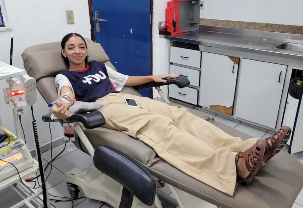 Doações de sangue aumentam 38% com campanha do Força Jovem Universal em Juazeiro do Norte